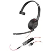 Image de Poly Blackwire 5210 - 5200 Series - micro-casque - sur-oreille - filaire - USB, jack 3,5mm - CertifiÃ© pour Microsoft Teams