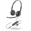 Image de Poly Blackwire C3225 USB - 3200 Series - micro-casque - sur-oreille - filaire - USB, jack 3,5mm - isolation acoustique