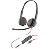 Image de Poly Blackwire C3225 USB-C - 3200 Series - micro-casque - sur-oreille - filaire - jack 3,5mm, USB-C - isolation acoustique