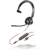 Image de Poly Blackwire 3315 - Microsoft Teams - 3300 Series - micro-casque - sur-oreille - filaire - USB, jack 3,5mm - CertifiÃ© pour Microsoft Teams