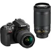 Image de D3400 NOIR + AF-P 18-55MM VR + AF-P 70-300MM VR en occasion ou reconditionné