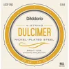 Image de D'addario Ej64 Dulcimer - Jeu De 4 Cordes