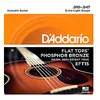 Image de Jeu De Cordes Acoustiques Flat Top Phosphor Bronze D'addario Extra Light Eft15 10-47