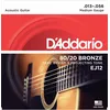 Image de Jeu De Cordes Guitare Acoustique D'addario Ej12 Medium 80/20 Bronze