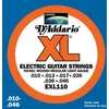 Image de D'addario Xl Exl110  Regular Light - Cordes Guitare Ãlectrique  - Tirant 10-46 - FilÃ© Rond Nickel