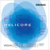 Image de D'addario H310w 4/4h - Jeu De Cordes Avec Corde De Mi Ã Filet Violon Helicore, Manche 4/4, Heavy
