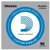 Image de D'addario Pl024 - Corde Au DÃ©tail 024 Guitare Ãlectrique - Acier Plein