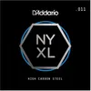 Image de D'addario Nys011, Acier Pur, .011 - Corde Au DÃ©tail Acier Pur Guitare Ãlectrique Ou Acoustique