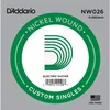 Image de Daddario Nw026 Corde .026 Pour Guitare Ãlectrique