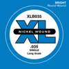 Image de D'addario Xlb035 - Corde Au DÃ©tail Nickel Long 035 Basse Ãlectrique