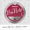 Image de D'addario J5902 4/4m - Corde Seule (RÃ©) Violoncelle Pro-Arte, Manche 4/4, Medium