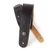 Image de D'addario 20gl00 - Sangle En Cuir Ãtroite Pour Guitare - Noire