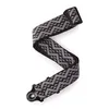 Image de D'addario 50bal03 - Sangle Auto Lock Pour Guitare, Motif Black Padded Geometric