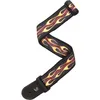 Image de Planet Waves 50f09 Flame Red - Sangle Guitare En Nylon 5cm