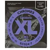 Image de Ecg24-7 Chromes Flat Wound Jazz Light 11-65