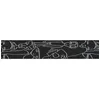 Image de Sangle Guitare Nylon Joe Satriani 5cm - Planet Waves Silver Sketches 50js05