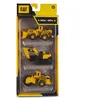 Image de Funrise Cat - 3 Engins Chantier Metal 10 Cm