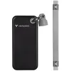 Image de Verbatim Pocket - SSD - 2 To - porte-clÃ© avec attachement Ã  cÃ¢ble - externe (portable) - M.2 - USB 3.2 Gen 2 (USB-C connecteur) - noir/gris