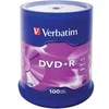 Image de - 100 x DVD+R - 4.7 Go 16x - argent mat - spindle en occasion ou reconditionné
