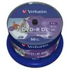 Image de Verbatim - 50 x DVD+R DL - 8.5 Go 8x - surface imprimable par jet d'encre - spindle