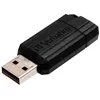 Image de Verbatim PinStripe USB Drive - ClÃ© USB - 8 Go - USB 2.0 - noir