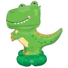 Image de BALLON ALU FIGURINE DINOSAURE T-REX 114X137CM VERT