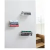 Image de Umbra - Lot de 3 ÃÂ©tagÃÂ¿res Ã  livres invisibles en mÃÂ©tal  - Gris