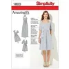 Image de Simplicity Pattern 1800 Patrons Robes Taille 38-40-42-44-46