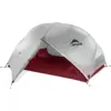 Image de MSR - Tente de trekking légère 2 places - Hubba Hubba  NX Gray - Blanc