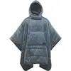 Image de Thermarest - Poncho polyvalent et résistant à l'eau - Honcho Poncho Blue Woven Print - Gris