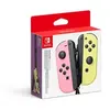 Image de Paire de Manettes Joy-con Switch Rose pastel et Jaune pastel en occasion ou reconditionné
