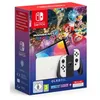 Image de Pack Nintendo Switch OLED blanche + Mario Kart 8 Deluxe (prÃ©installÃ©) (Import Italien)