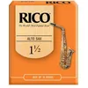 Image de Rico Alto #1.5 (Pack Of 10) Saxophone Reeds