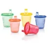 Image de Nuby - Id91121 - Lots De 6 Gobelets Avec Bec Dur - 180 Ml - Multicolore