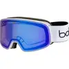 Image de Masque de ski BOLLE NEVADA SMALL Offwhite Matte - Phantom Vermillon Blue Photochromic Cat 1 to 3