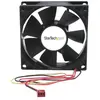Image de StarTech.com Ventilateur PC Ã  Double Roulement Ã  Billes - Alimentation TX3 - 80 mm - Kit de ventilation pour ordinateur - 80 mm