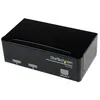 Image de StarTech.com Switch KVM USB VGA professionnel Ã  2 ports avec cÃ¢bles - Kit commutateur Ã©cran clavier souris - Commutateur KVM - 2 x KVM port(s) - 1 utilisateur local - de bureau