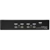 Image de StarTech.com Switch KVM DisplayPort 4K 60 Hz Ã  4 ports avec hub USB 2.0 intÃ©grÃ© - Commutateur KVM DP de 4 ports (SV431DPUA2) - Commutateur Ã©cran-clavier-souris/audio - 4 x KVM / audio - 1 utilisateur local - de bureau - CA 100 - 240 V