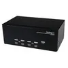 Image de StarTech.com Switch Commutateur KVM USB 4 ports Sortie VidÃ©o DVI et Audio HUB USB 2.0 3 Ecrans Clavier Souris - Commutateur Ã©cran-clavier-souris/audio/USB - 4 x KVM / audio / USB - 1 utilisateur local - de bureau - pour P/N: SV431RACK...