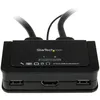 Image de StarTech.com Switch KVM USB HDMI Ã  2 ports - Commutateur Ã©cran clavier souris alimentÃ© par USB avec cÃ¢bles KVM et commutateur Ã  distance - Commutateur Ã©cran-clavier-souris/audio - 2 x KVM / audio...
