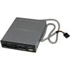 Image de StarTech.com Lecteur de cartes mÃ©moire interne de 3,5 pouces avec port USB 2.0 - Lecteur multicartes 22-en-1 pour PC - Noir - Lecteur de carte - 22 en 1 - 3,5 po (Multi-Format) - USB 2.0