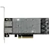 Image de Startech Carte rÃ©seau PCI Express Ã  2 ports 10GBase-T Ethernet avec chipset Intel X540 - Adaptateur NIC PCIe GbE - Adaptateur rÃ©seau - PCIe 2.0 x8 profil bas - 10Gb Ethernet x 2 - noir - pour P/N: BNDTB10GI, BNDTB210GSFP, BNDTB310GNDP...