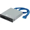 Image de Startech Lecteur multi-cartes interne USB 3.0 avec support UHS-II - Lecteur de cartes mÃ©moire - SD / Micro SD / MS / CF - Lecteur de carte - 3,5 po (CF I, CF II, MS, MS PRO, MMC, SD, MS Duo, MS PRO Duo, miniSD, microSD, SDHC, MS Micro, microSDHC...