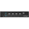 Image de Startech Switch KVM USB DisplayPort Ã  4 ports - Commutateur Ã©cran clavier souris DP avec hub USB 3.0 intÃ©grÃ© - 4K 30 Hz (SV431DPU3A2) - Commutateur Ã©cran-clavier-souris/USB - 4 x KVM / audio / USB + 3 x SuperSpeed USB - 1 utilisateur local -...