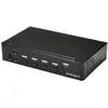 Image de Startech Switch KVM USB HDMI Ã  4 ports - Commutateur Ã©cran clavier souris HDMI avec hub USB 3.0 intÃ©grÃ© - 1080p (SV431HDU3A2) - Commutateur Ã©cran-clavier-souris/USB - 4 x KVM / audio / USB + 3 x SuperSpeed USB - 1 utilisateur local - Montable sur...