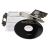 Image de Startech Carte rÃ©seau PCI Express Ã  1 port 10GBase-T / NBASE-T Ethernet avec support pour 5 vitesses : 10 G/5 G/2,5 G/1 G/100 Mb/s - Adaptateur rÃ©seau - PCIe 2.0 x4 profil bas - 1000Base-T x 1 - noir