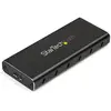 Image de Startech BoÃ®tier disque dur - USB 3.1 (10 Gb/s) - Pour SSD SATA M.2 NGFF - BoÃ®tier SSD M.2 avec cÃ¢ble USB-C - Aluminium - Boitier externe - M.2 - SATA 6Gb/s - USB 3.1 (Gen 2) - noir, argent - pour P/N: TBLT3MM1MA, TBLT3MM2M, TBLT3MM2MA