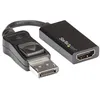 Image de StarTech Adaptateur DisplayPort vers HDMI - Convertisseur DP vers HDMI - M/F - Ultra HD 4K 60 Hz - Noir (DP2HD4K60S) - Convertisseur vidÃ©o - DisplayPort - HDMI - pour P/N: DK30C2DAGPD, TB32DP14, TB32DP2T, TB3DK2DHV, TB3DK2DHVUE