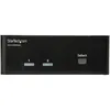 Image de StarTech.com Switch KVM DisplayPort double affichage Ã  2 ports - 4K 60 Hz (SV231DPDDUA2) - Commutateur Ã©cran-clavier-souris/audio/USB - 2 x KVM / audio / USB - 1 utilisateur local - de bureau - CA 120/230 V / CC 12 V - pour P/N: SVA12M2NEUA...