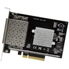 Image de StarTech.com Carte rÃ©seau PCI Express - SFP+ PCIe 4 ports - Chipset Intel XL710 - 10 Gigabit Ethernet - Carte Ethernet pour serveur - Adaptateur rÃ©seau - PCIe x8 - 10 Gigabit SFP+ x 4 - noir
